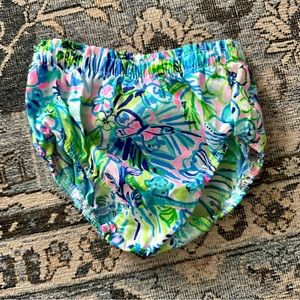 Lilly Pulitzer Bloomers Floral Butterfly Print